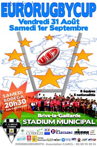 3 miejsce juniorów w turnieju w Brive
