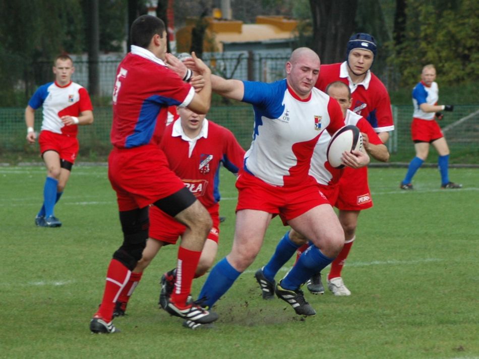 Rugbiści nie przestraszyli się zimy
