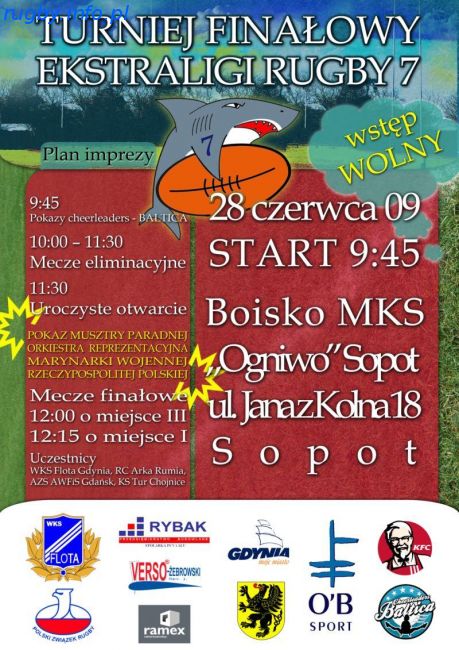 Finał Ekstraligi Rugby 7