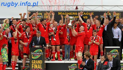 MUNSTER NAJLEPSZYM ZESPOŁEM MAGNERS LEAGUE!!!