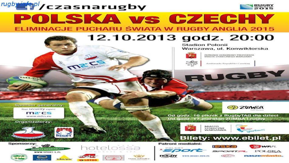 Polska - Czechy 30:10 eliminacje do RWC 2015