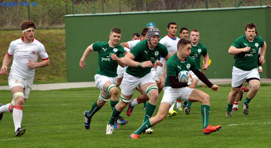 Irlandia - Gruzja w obiektywie Mudina - pierwszy dzień Mistrzostw Europy do lat 18