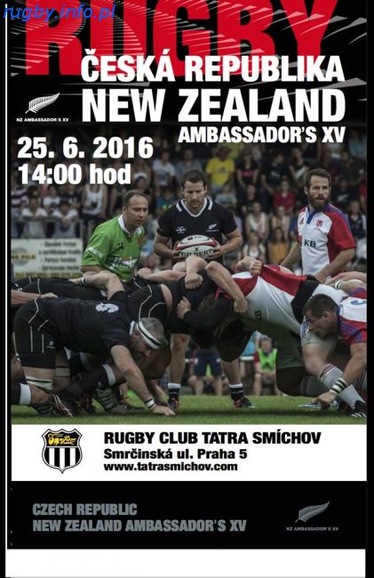 Plan gier New Zealand Ambassador's XV