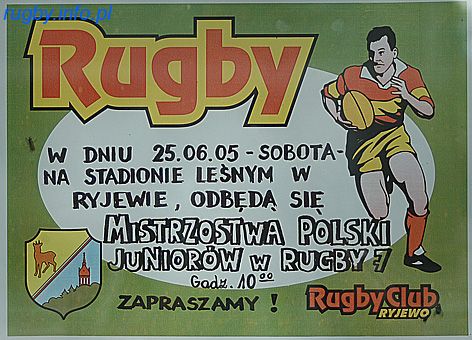 Galeria zdięć z Mistrzostw Polski Juniorów w rugby "7"